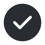 Tick Circle SVG Icon